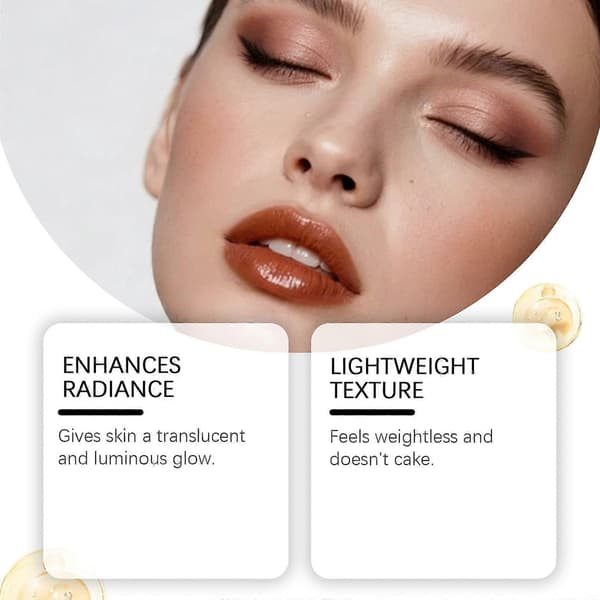 Flydende highlighterdråber, strålende glød flydende bronzer til ansigt og krop, glødgivende bronzingdråber med light pink