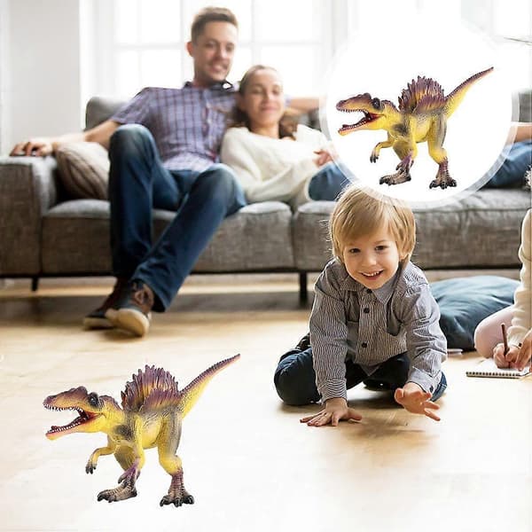 Simulering Dinosaur Modell Plast Dinosaur Leketøy Ornament
