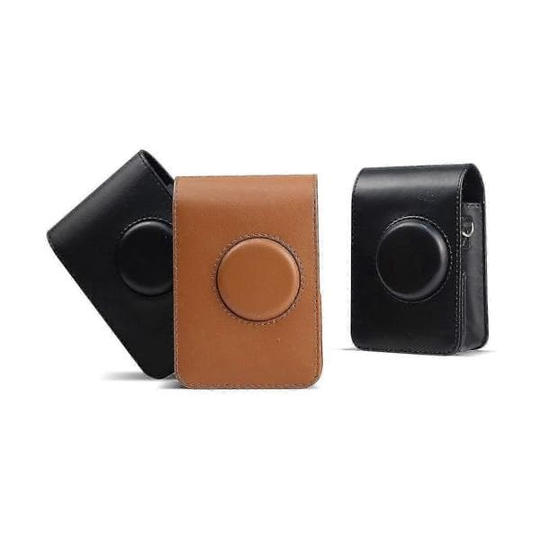Kamerataske Organizer-pose til Instax Mini Evo PU-læder opbevaringstaske