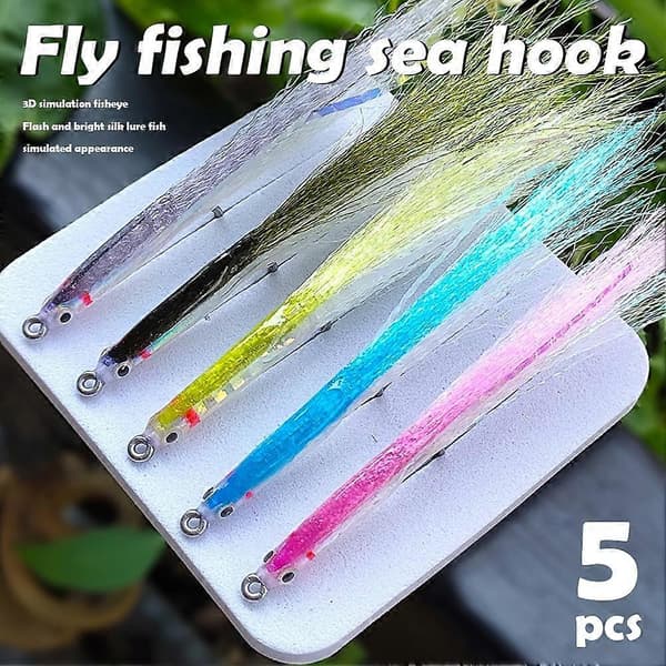 BLF1077 Uusi Surf Candy Perhokalastusviehe A 1pcs