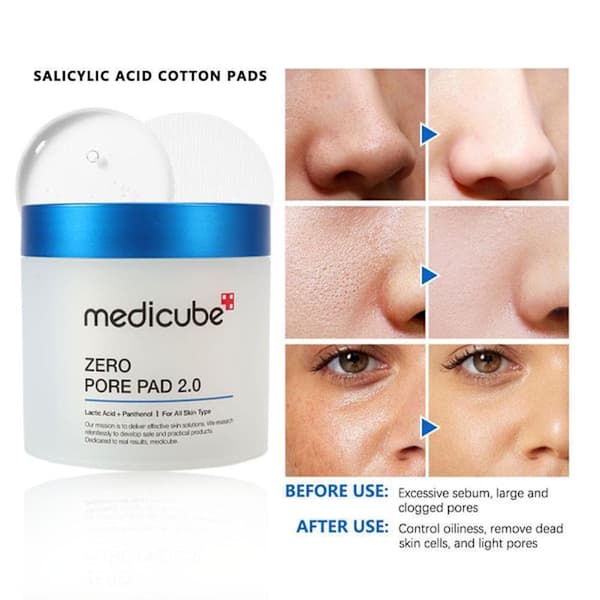 MEDICUBE Zero Pore Pad 2.0 70 tyynyä K-BeautyP