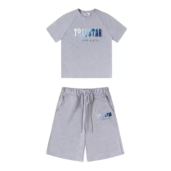 Chenille Dekoderad Chort Set-Revolution Vit