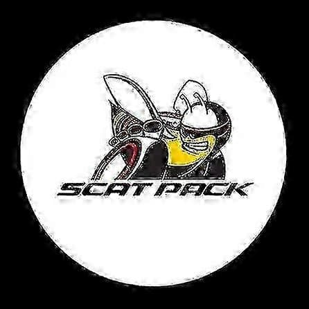 2 st LED Bildörrsljusprojektor för Dodge Challenger SRT Scat Pack Demon Warm White 2PCS