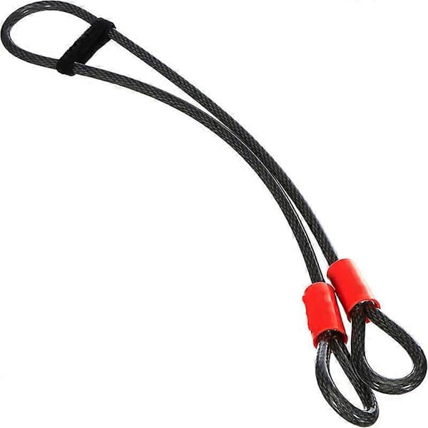 Praktisk och vacker öglad cykelsäkerhetskabel 3/16” (5mm)