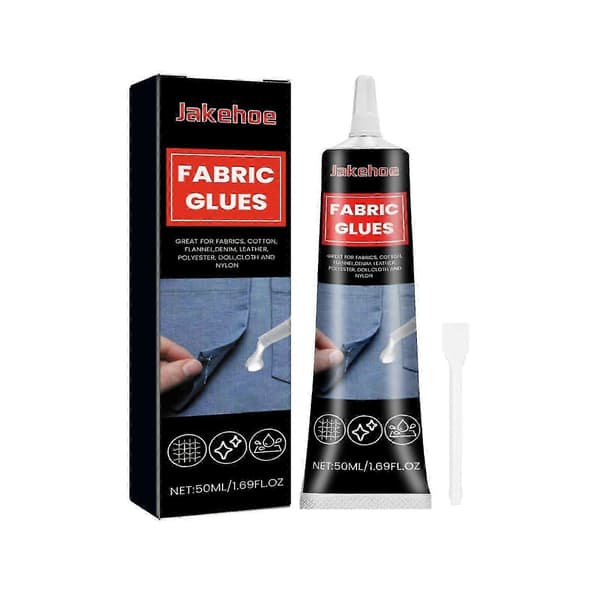 Vanntett stofflim - Vaskbart lim for denim og klesreparasjon, 65g