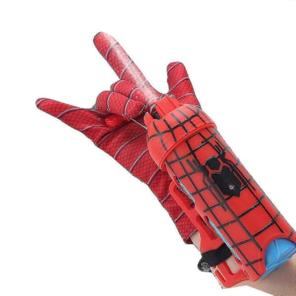 Spider-man Handske Web Shooter Hero Launcher Handledsleksaksset Spiderman Armskydd Leksaker