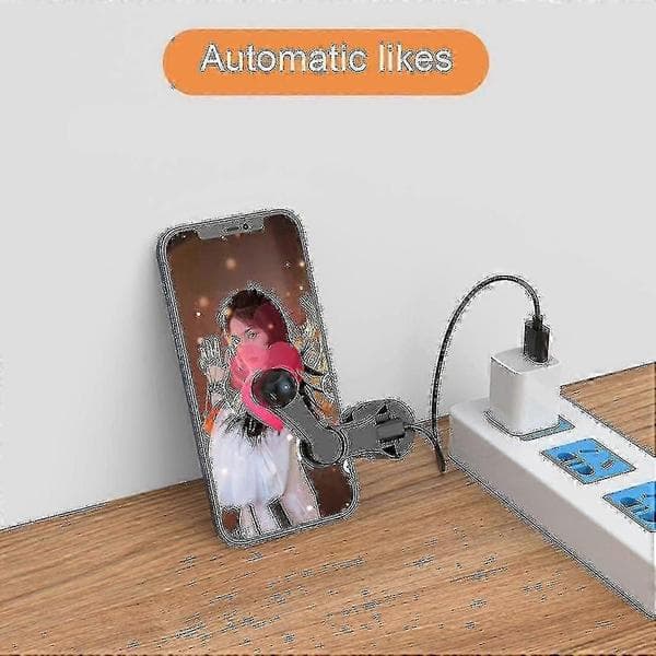 Automatisk smartklikk, mobilskjermklikk, lydløs (svart)