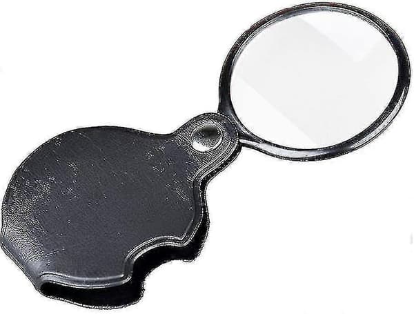 Miniförstoringsglas 20x vikbar handhållen juvelerarlupp