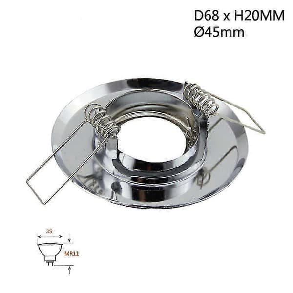 3 st MR11 monteringsfäste för takspotlight/downlight kompatibel med LED