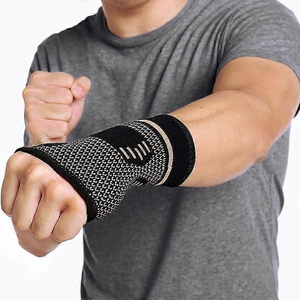 Praktiskt och vackert handledsband Sportkompression Handledsstöd Ärm Stöd Elastisk Handflatehandske