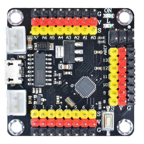 Diy More Strong Series Pro Mini CH340C V3.0 Atmega328P Microcontroller Modul til Arduino Micro USB-kabel Black