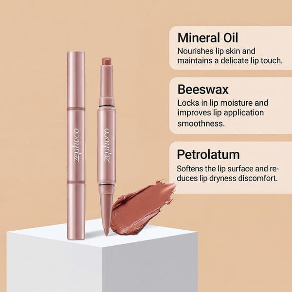 Matte læbeblyant læbeglans (nude pink) red