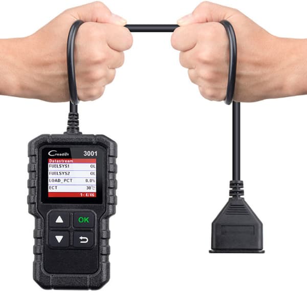 Launch x431creater/cr3001obdii fullfunksjons kort for kodeskanning