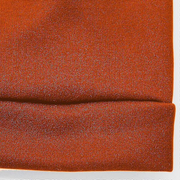 Dame Juleelg Strikket Sweater - Festlig Vinter Pullover Orange M