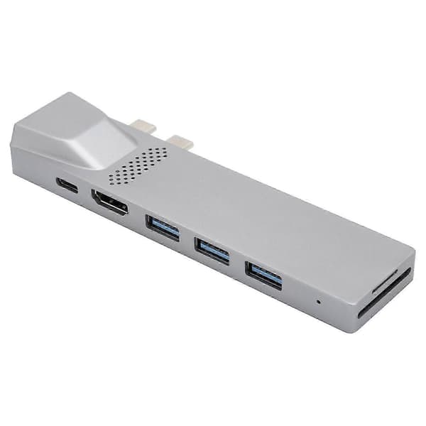 8-i-1 Hub til computer, kontor, hjem, universel netværks-multifunktionsadapter YSTC0168 26s