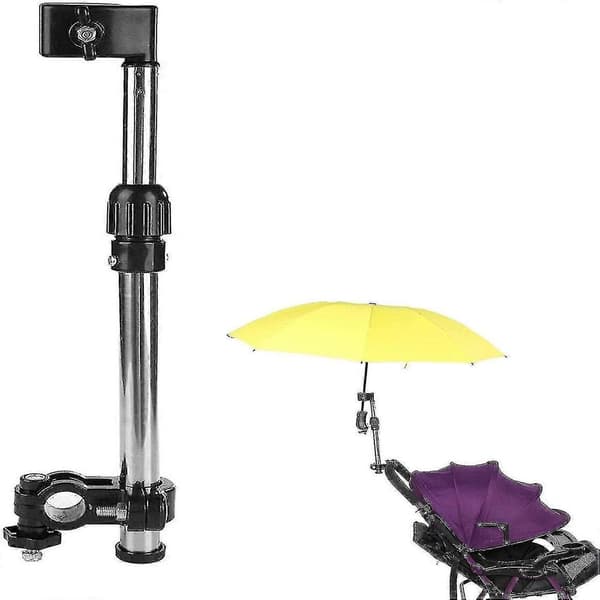 Paraplyholder til rollator 360 justerbar cykelparaplyholder