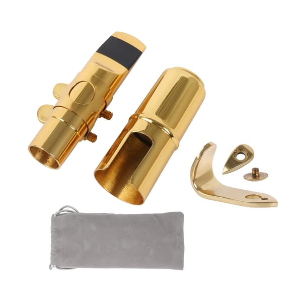 Gull Sopran B Flat Saksofon Munnstykke 6# Klemme med Tommelkrokstøtte