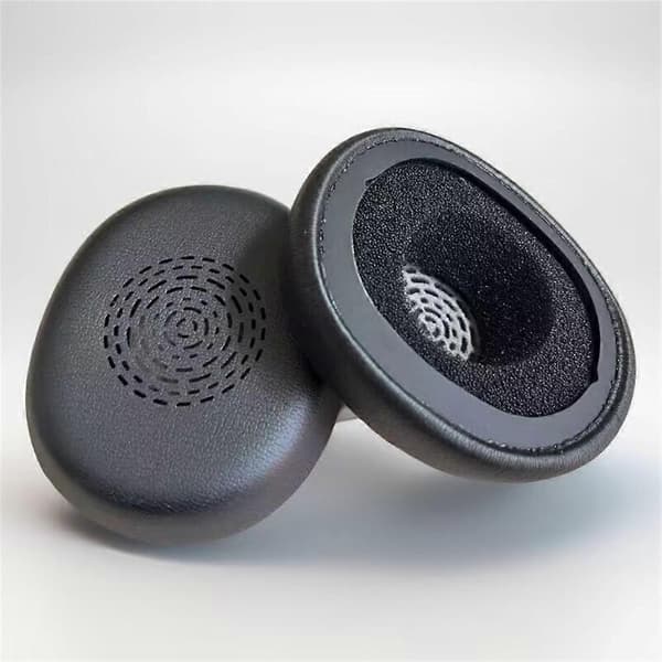 Til Jabra Evolve 10 USB-A Stereo Headset Ørepuder Proteinlæder Erstatningspuder