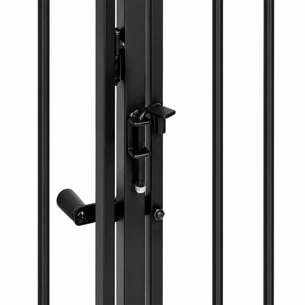 Fireplace Guard - Adjustable Safety Gate Svart black