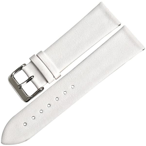 Classic Watch Strap Soft PU Leather Blue 18mm 18mm 18mm Blå
