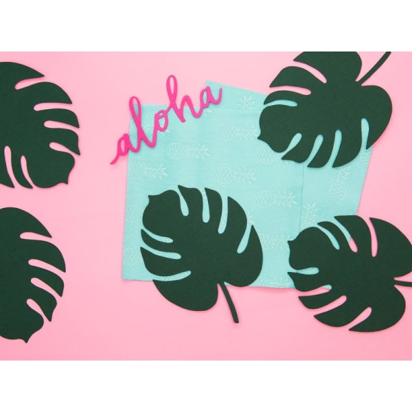 Bordsdekorationer - Aloha - Blad Grön