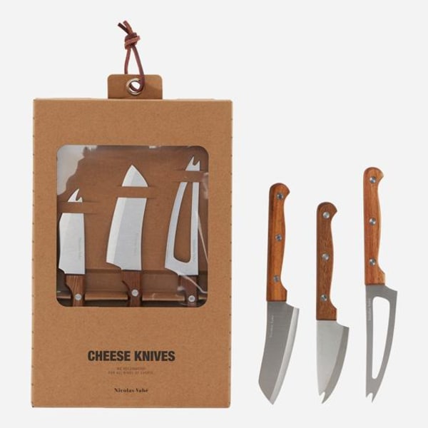 Ostknivar till Ostbricka Akacia Träd Cheese Knives -Nicolas Vahé Brun