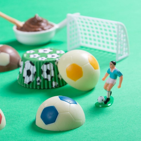 Fotboll Pralinform Praliner Polykarbonat Chokladform - Decora multifärg