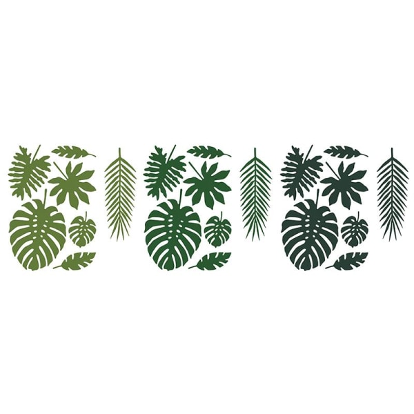 Dekorationer Aloha -  Tropiska Blad Grön