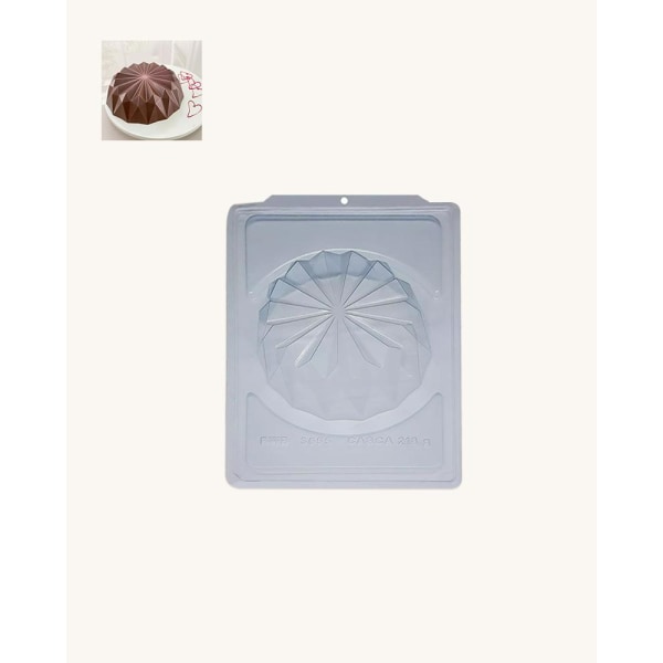 BWB 3655 - Special Chocolate Mold - Pralinform Chokladform Transparent