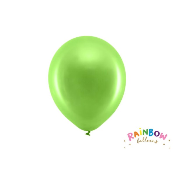 Rainbow Ballonger 23cm ljus grön Grön