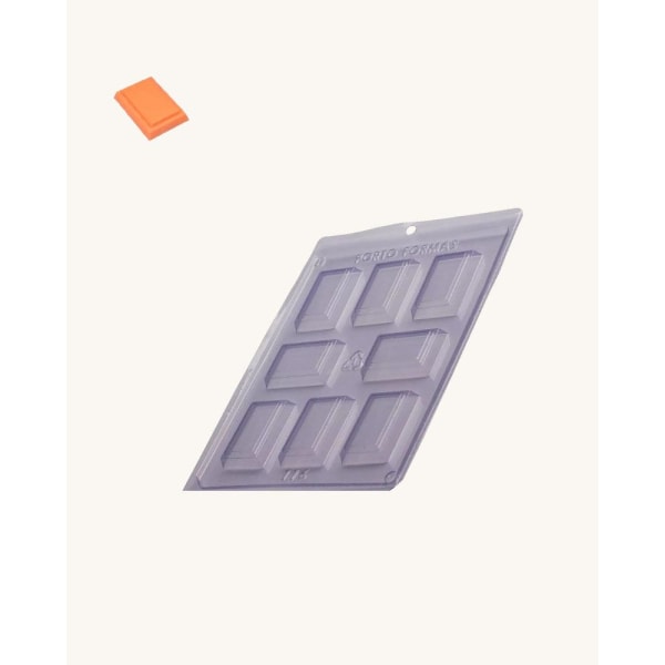 Porto Formas - 116 - Pralinform Chokladform Block Transparent