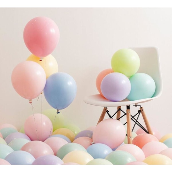 Ballongbågssats - Pastell multifärg