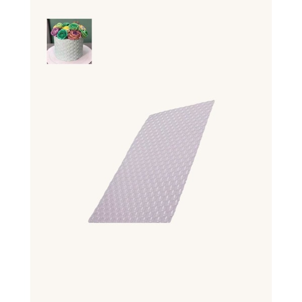 Porto Formas - 802- Pralinform Tårtstencil Transparent