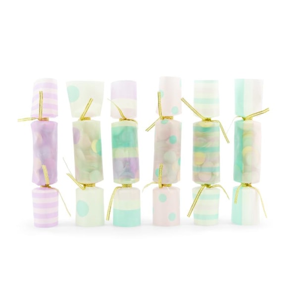 Confetti Crackers - Pastellmix multifärg