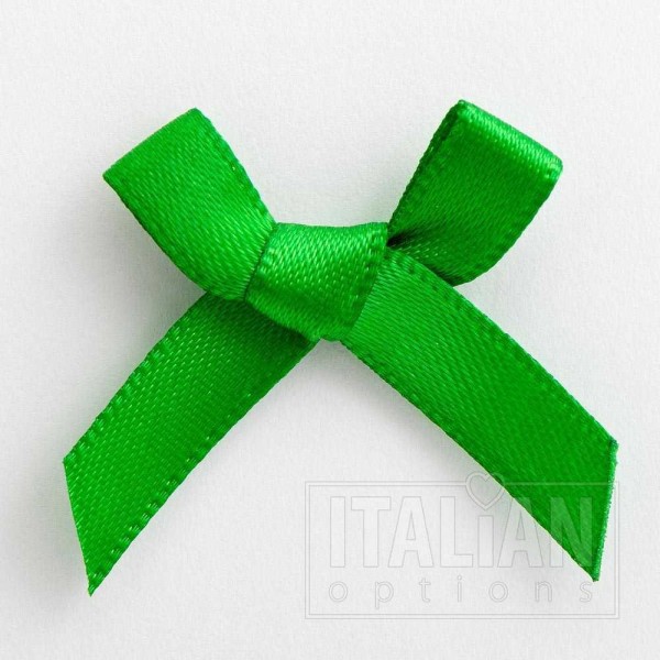 Satinrosetter Emerald 3cm - 100-pack Grön