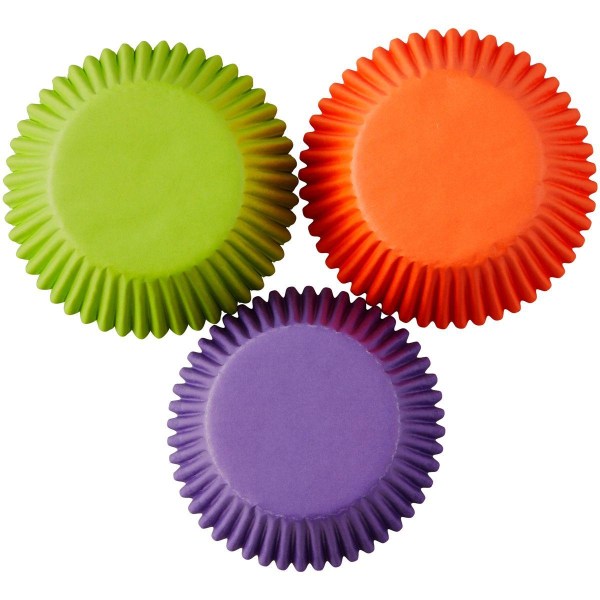 Wilton Baking Cups Assorted Solid Color pk/75 multifärg