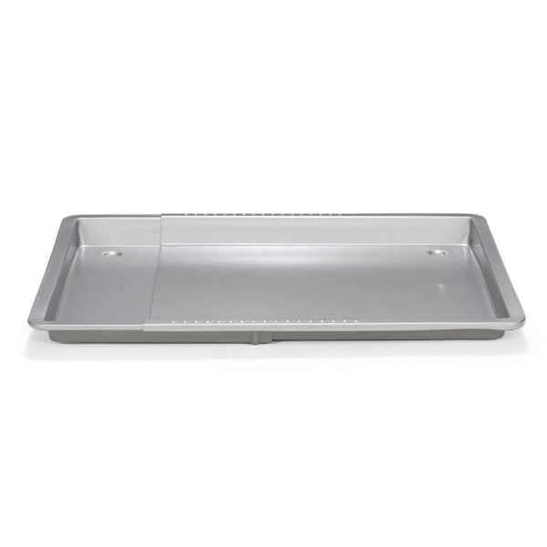Patisse Silver-Top Adjustable Baking Plate Border 33-47cm grå