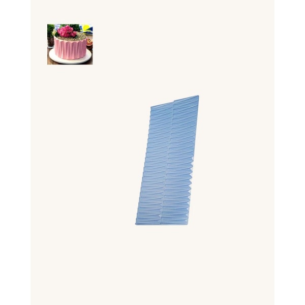 Pralinform Origami Sheet för Tårtkant | Porto Formas 860 Transparent