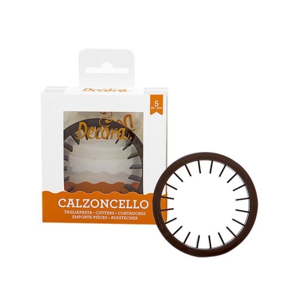 Calzoncello Kakmått Utstickare Cookie Cutter - Decora Mörkbrun