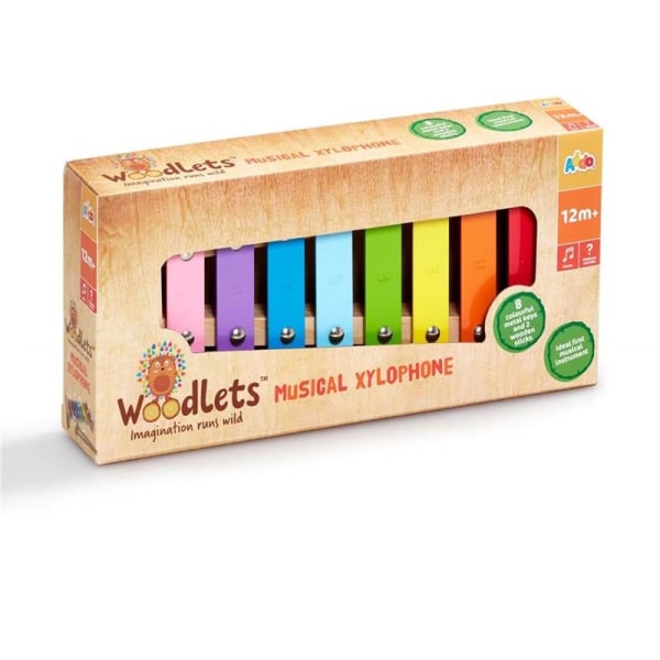 Woodlets Musical Xylophone- Xylofon multifärg