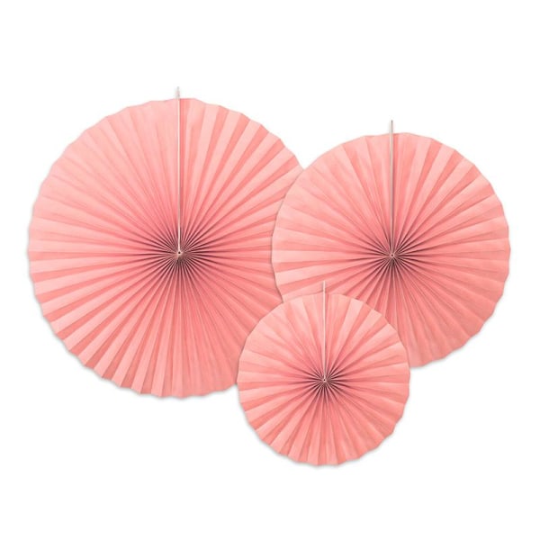 Blush Pink Pin Wheels 3-Pack Rosa