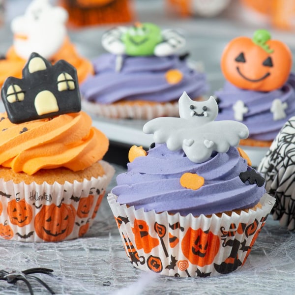 Halloween Muffinsformar Pumpa 36st, Cupcakes - Decora multifärg