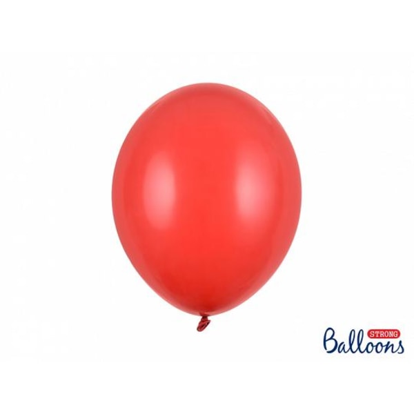 Starka Ballonger 30cm, Röd Röd