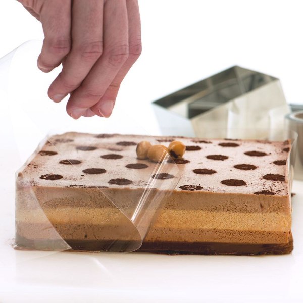 Tårtplast, Bageriplast 4cmx10m - Decora Transparent