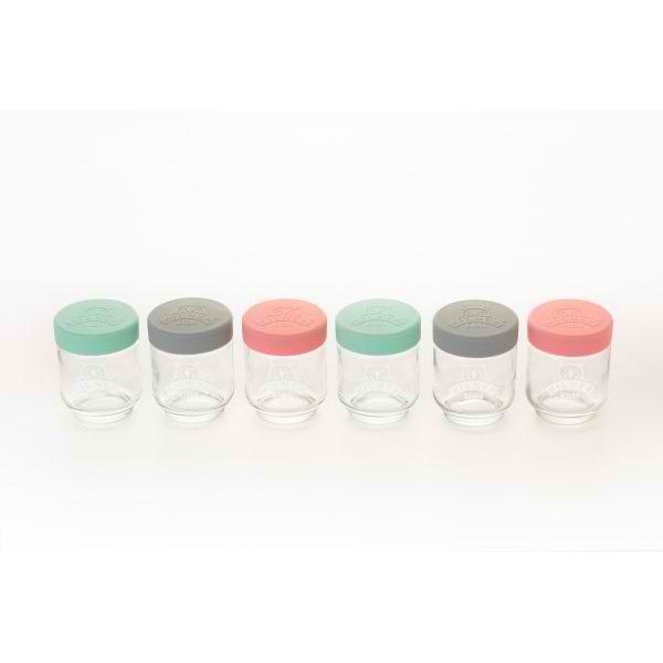 Child food jars set - Kilner® multifärg