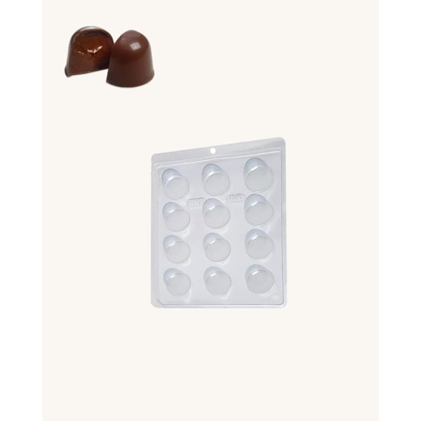 BWB Simple Mold - 04 - Pralinform Chokladform Transparent