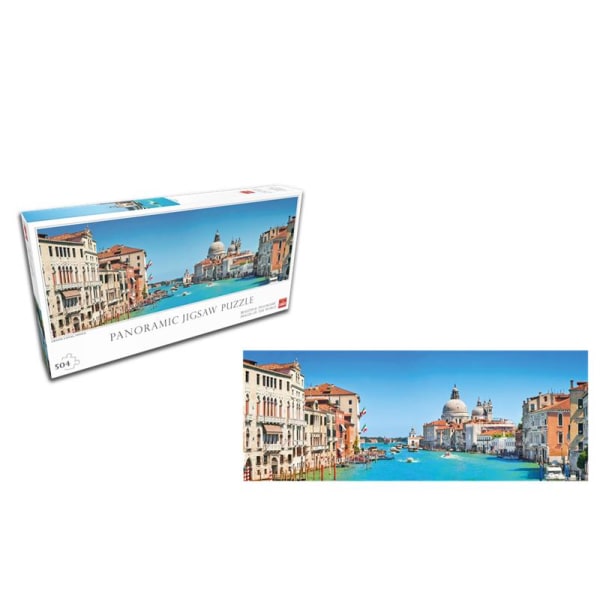 Puzzle Grand Canal Venice 504pcs- Panorama Pussel multifärg