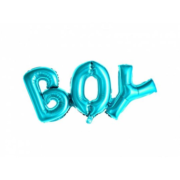 Folieballong Boy - Blå Blå
