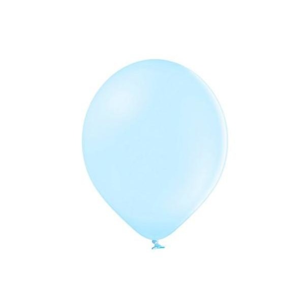 Starka Ballonger 12cm - Ljusblå Blå