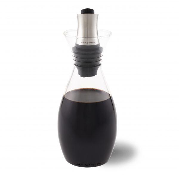Olja - Vinäger FLOW flaska set - cole&mason Transparent